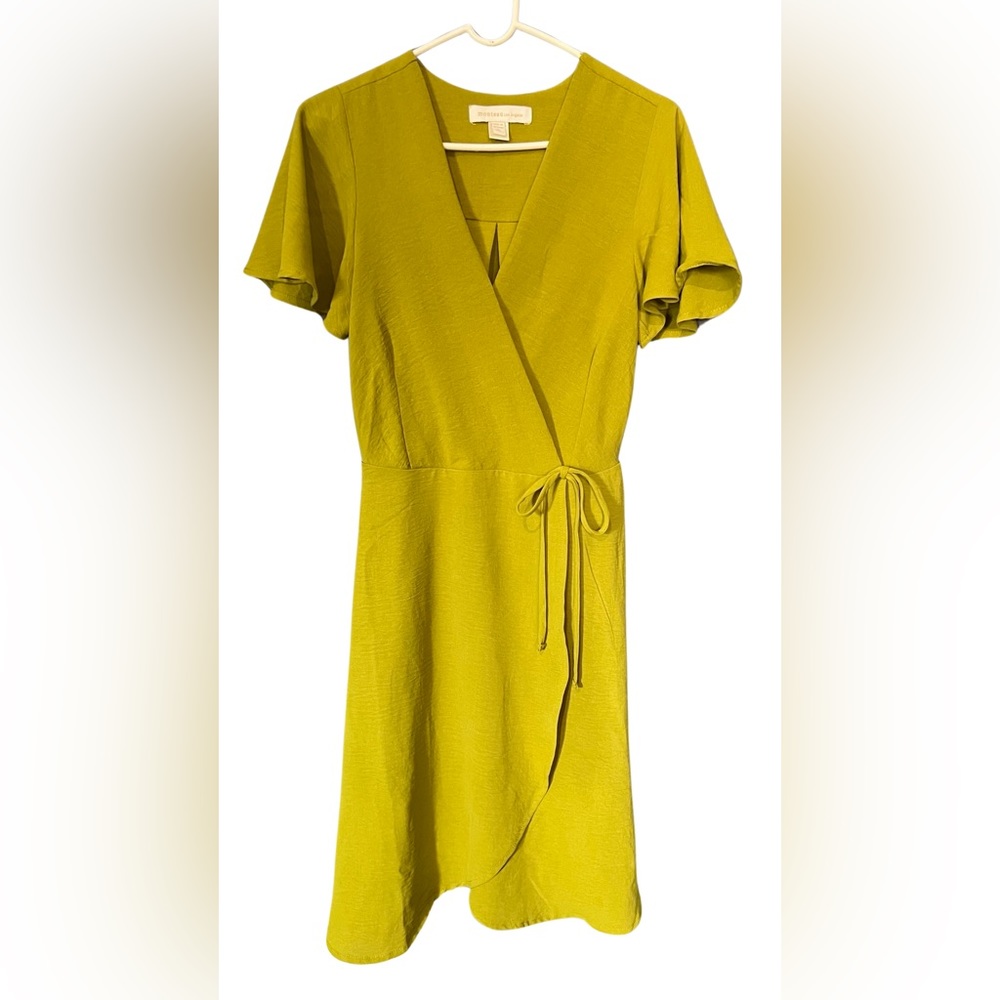 Yellow Green Dress
